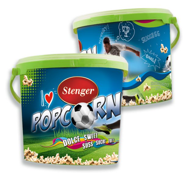 Stenger-Popcorn-Eimer-Fussball